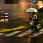 Saturday Night Fever in Tokyo : under heavy rain